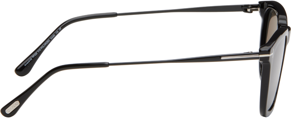 TOM FORD Black Polarized Arnaud Sunglasses