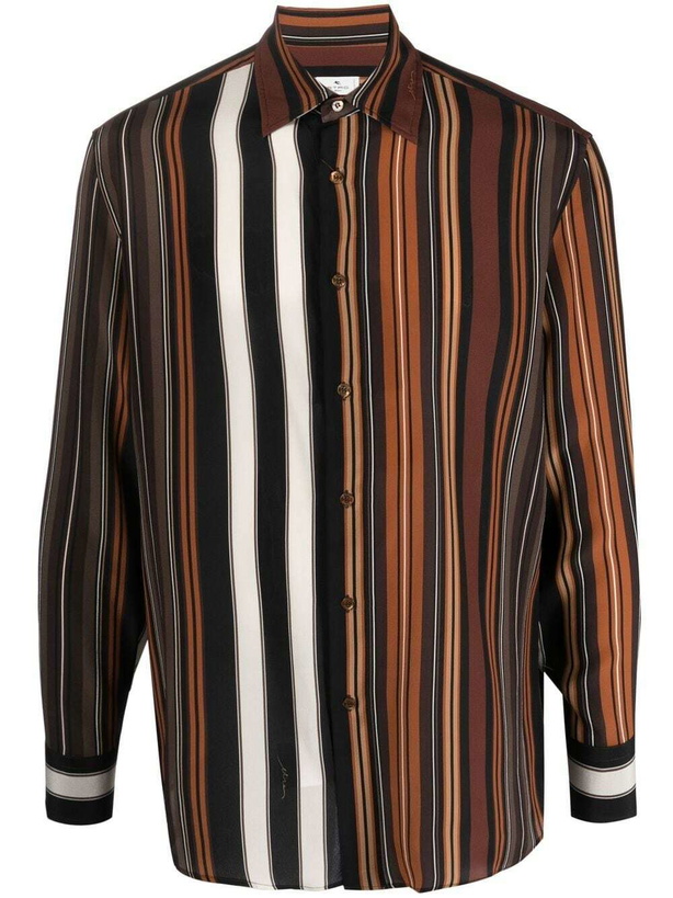 Photo: ETRO - Striped Silk Shirt