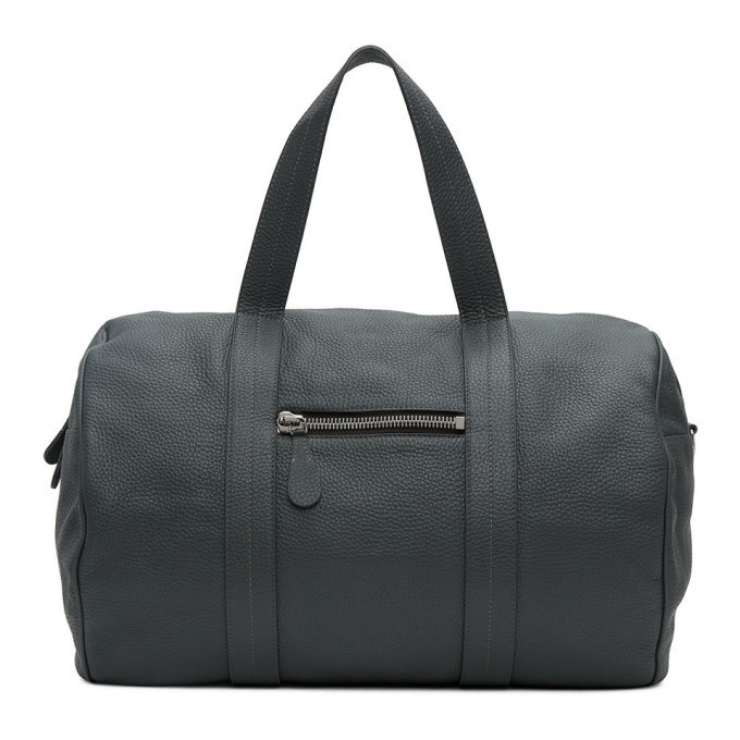 Photo: Maison Margiela Grey Leather Duffle Bag