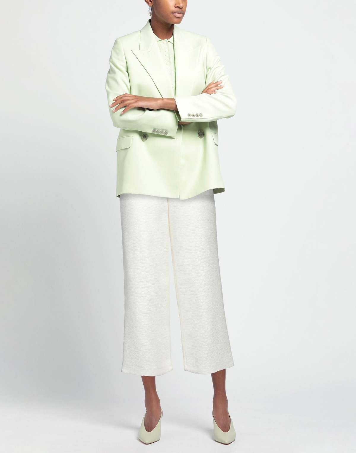 Cecilie Bahnsen Womens Pants Ivory