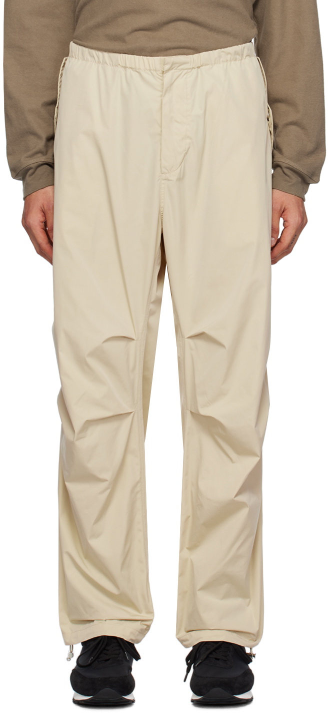 The Row Beige Antico Trousers The Row