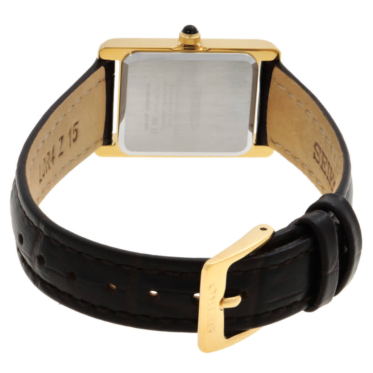 Seiko Classic Quartz Gold Dial Ladies Watch SWR110P1