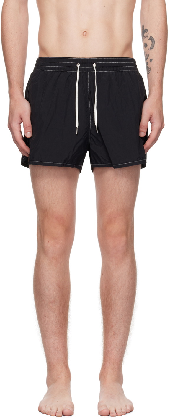 CDLP Black Drawstring Swim shorts