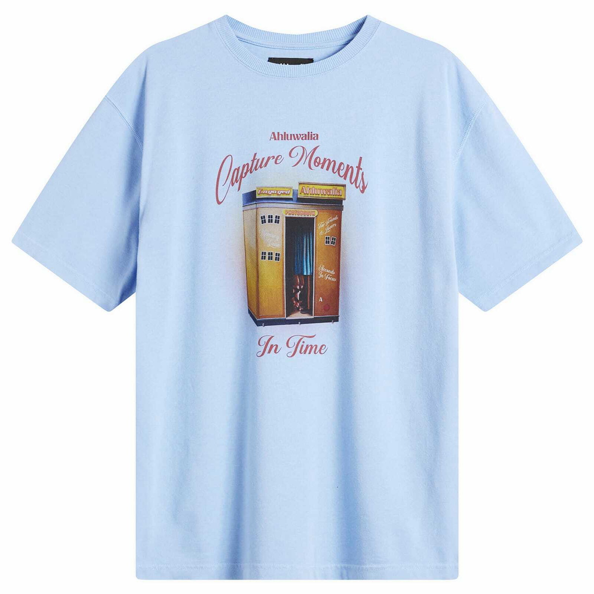 Ahluwalia Women's Capture Moments In Time T-Shirt in Blue