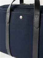 Mismo - M/S Endeavour Leather-Trimmed Ballistic Nylon Briefcase
