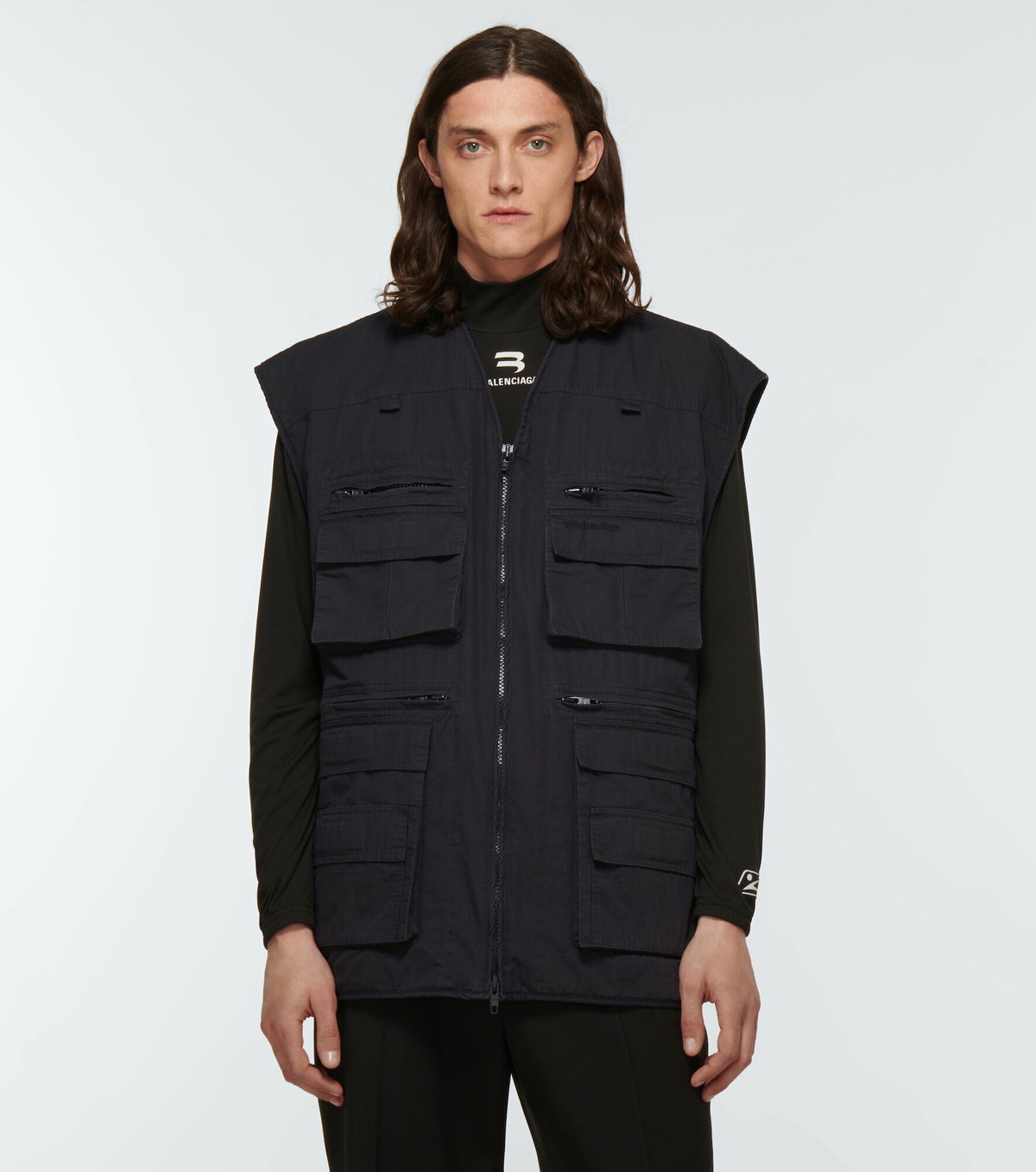 Balenciaga - Oversized cargo gilet