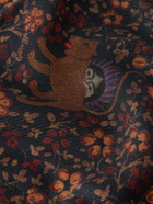 De Bonne Facture - Printed Wool-Twill Scarf