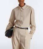 Róhe Wool and silk shirt