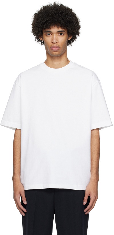 Photo: Róhe White Oversized T-Shirt