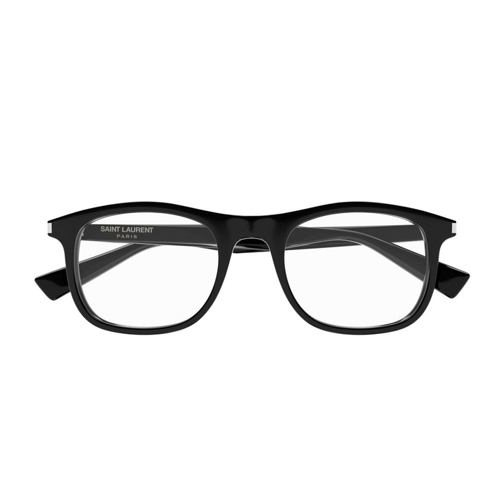 Photo: Saint Laurent Eyewear Saint Laurent Sl 811 Linea Corner Angle 001 Black Glasses