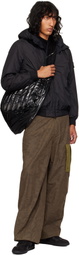 Omar Afridi Black Quilted Lidia Tote