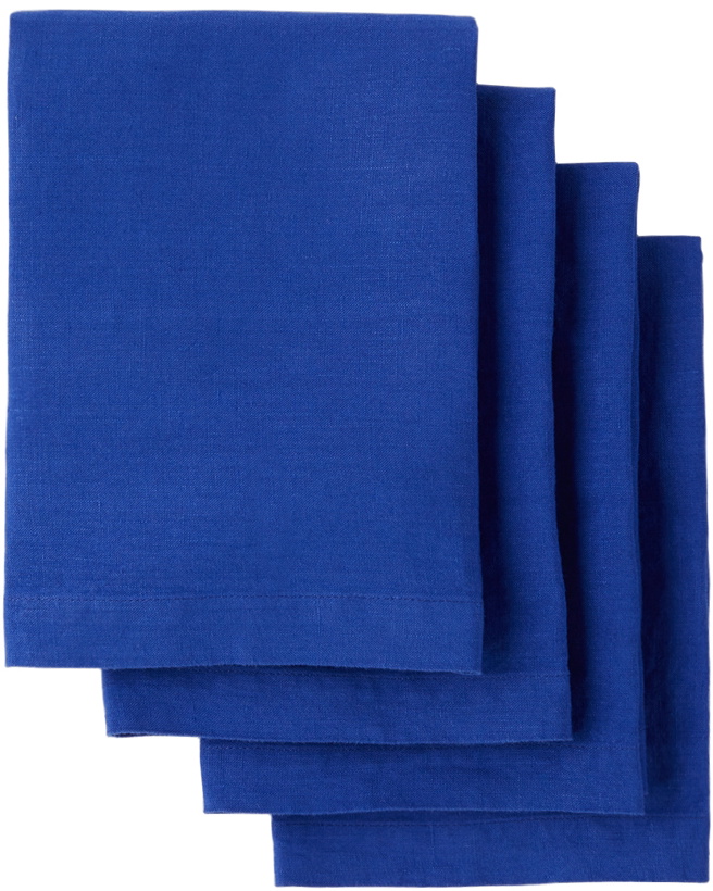 Photo: Tekla Blue Linen Napkin Set