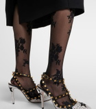 Valentino Floral tights