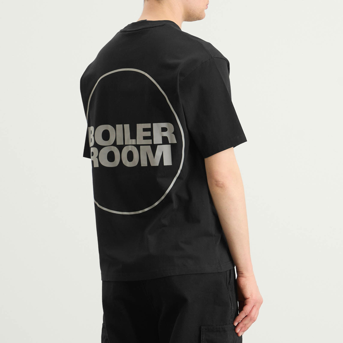 Boiler Room Men's 3M Core Logo T-Shirt in Black