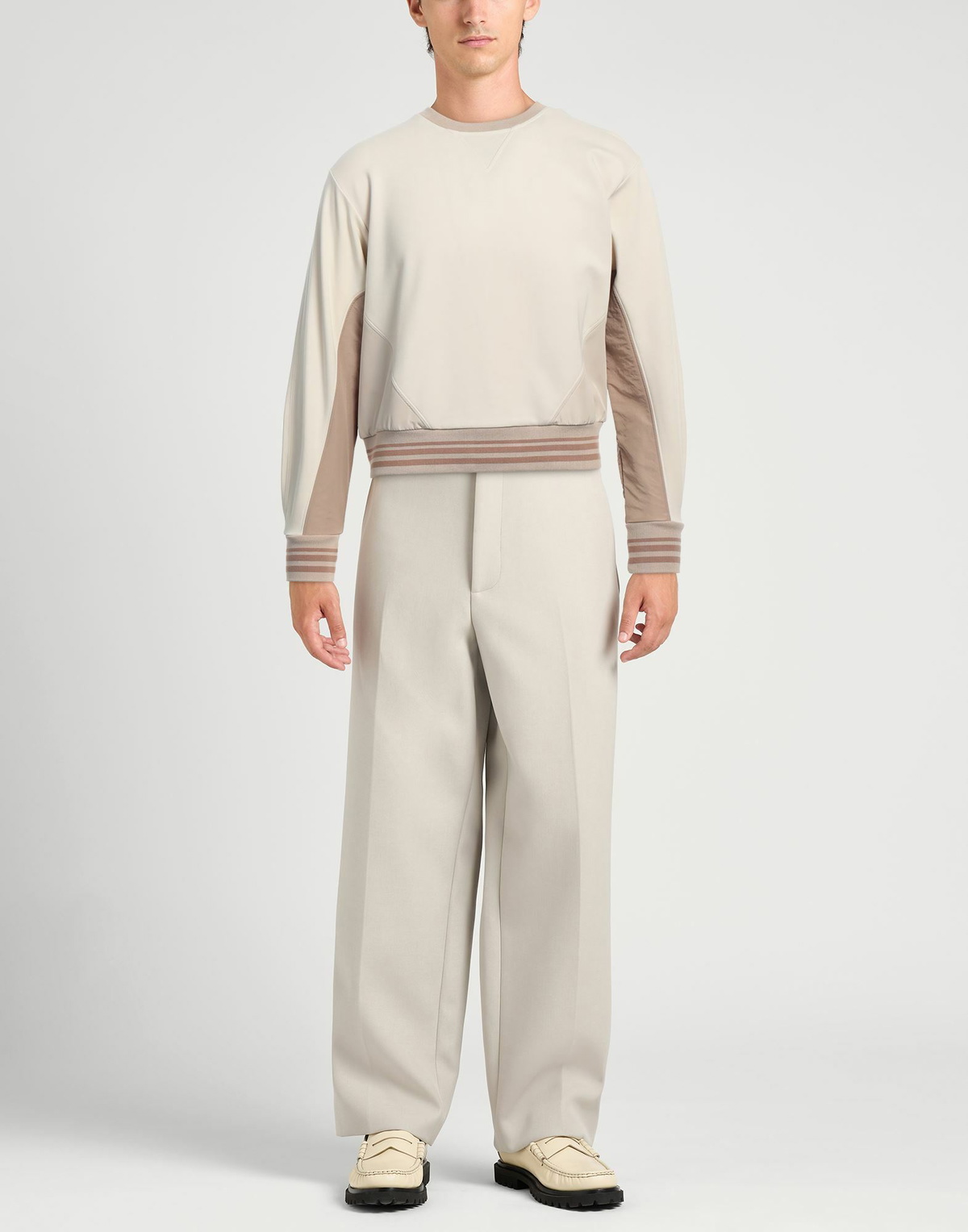 Eleventy Mens Sweatshirt in Beige