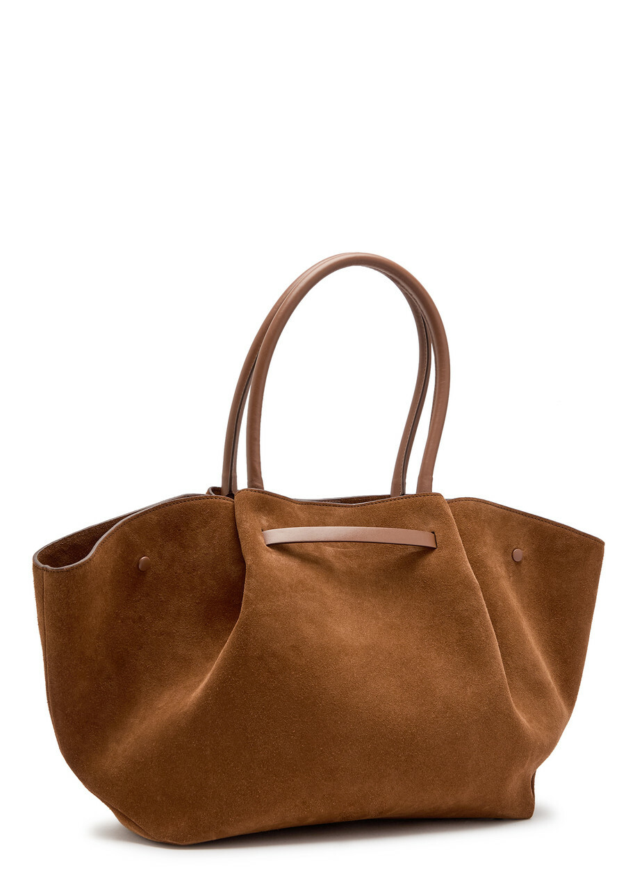 Demellier The New York Suede Tote - Tan - One Size