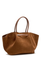 Demellier The New York Suede Tote - Tan - One Size