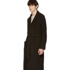 Our Legacy Brown Wool Robe Coat