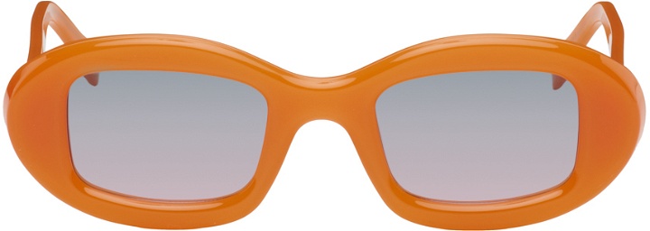 Photo: RETROSUPERFUTURE Orange Tutto Sunglasses