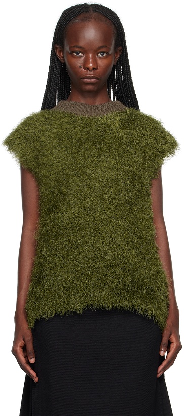 Photo: Andersson Bell Green Shaggy Vest