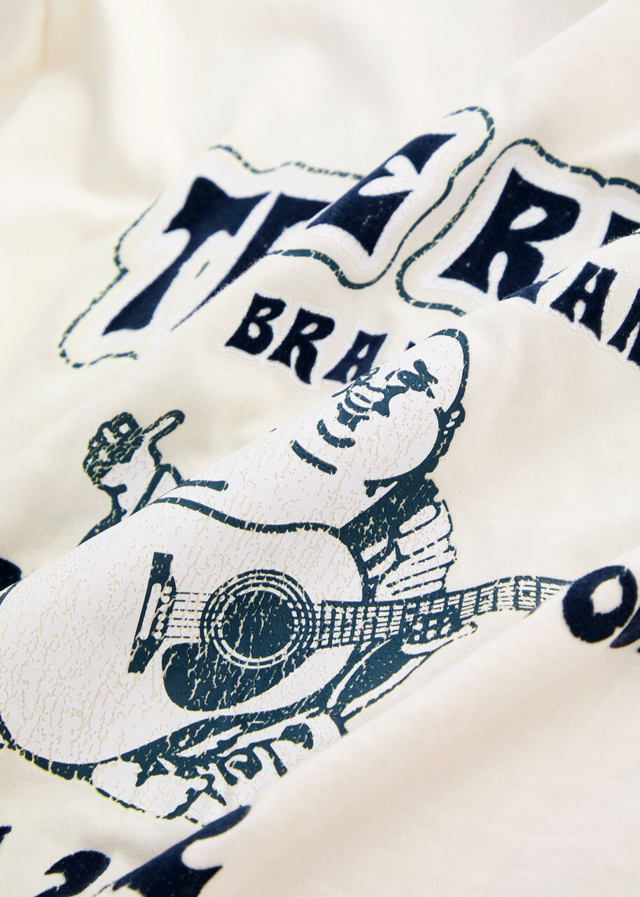 True Religion Logo-print Cotton T-shirt White