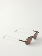 Zegna - Round-Frame Titanium Sunglasses