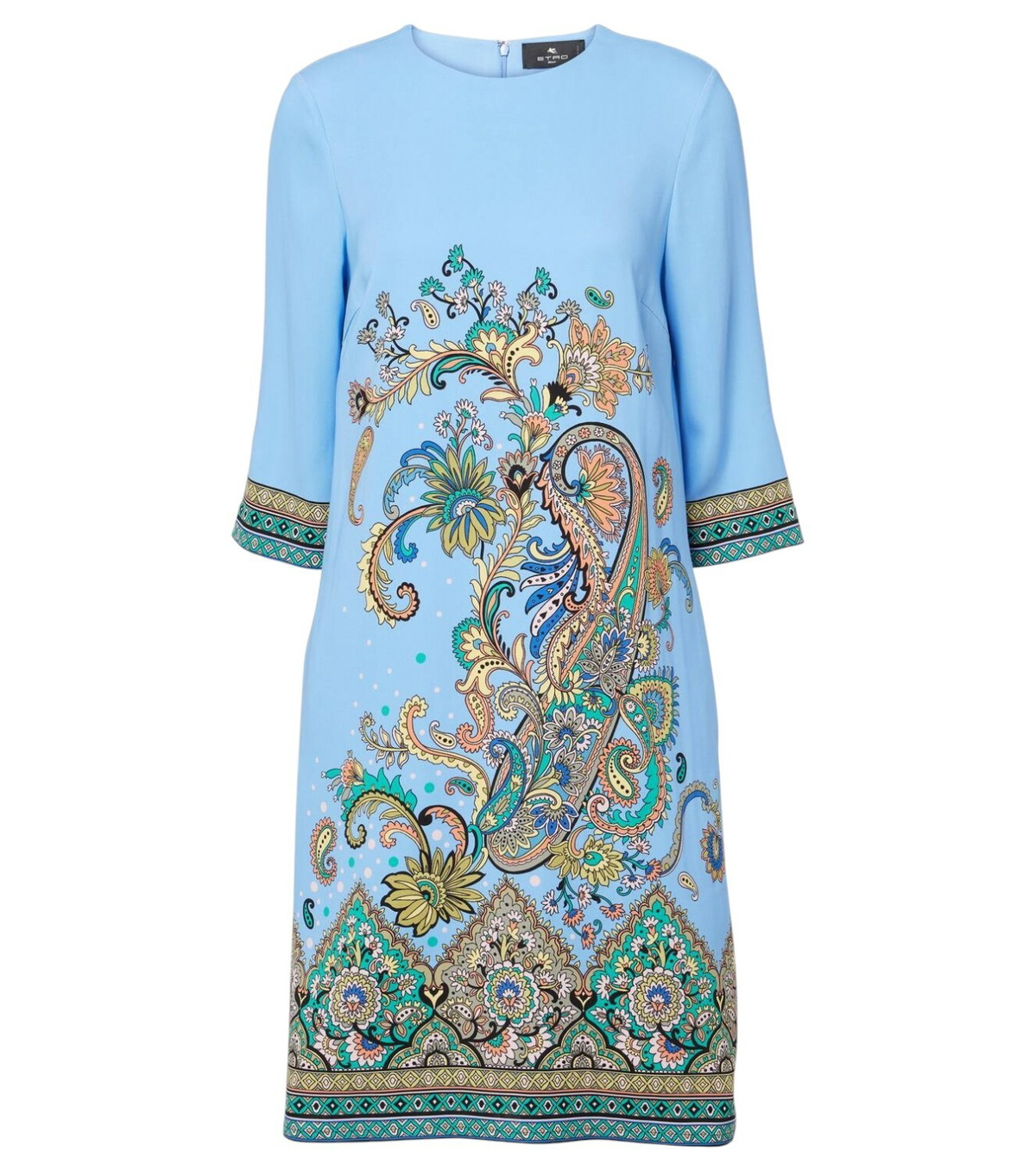 Etro Printed ramie tunic Etro