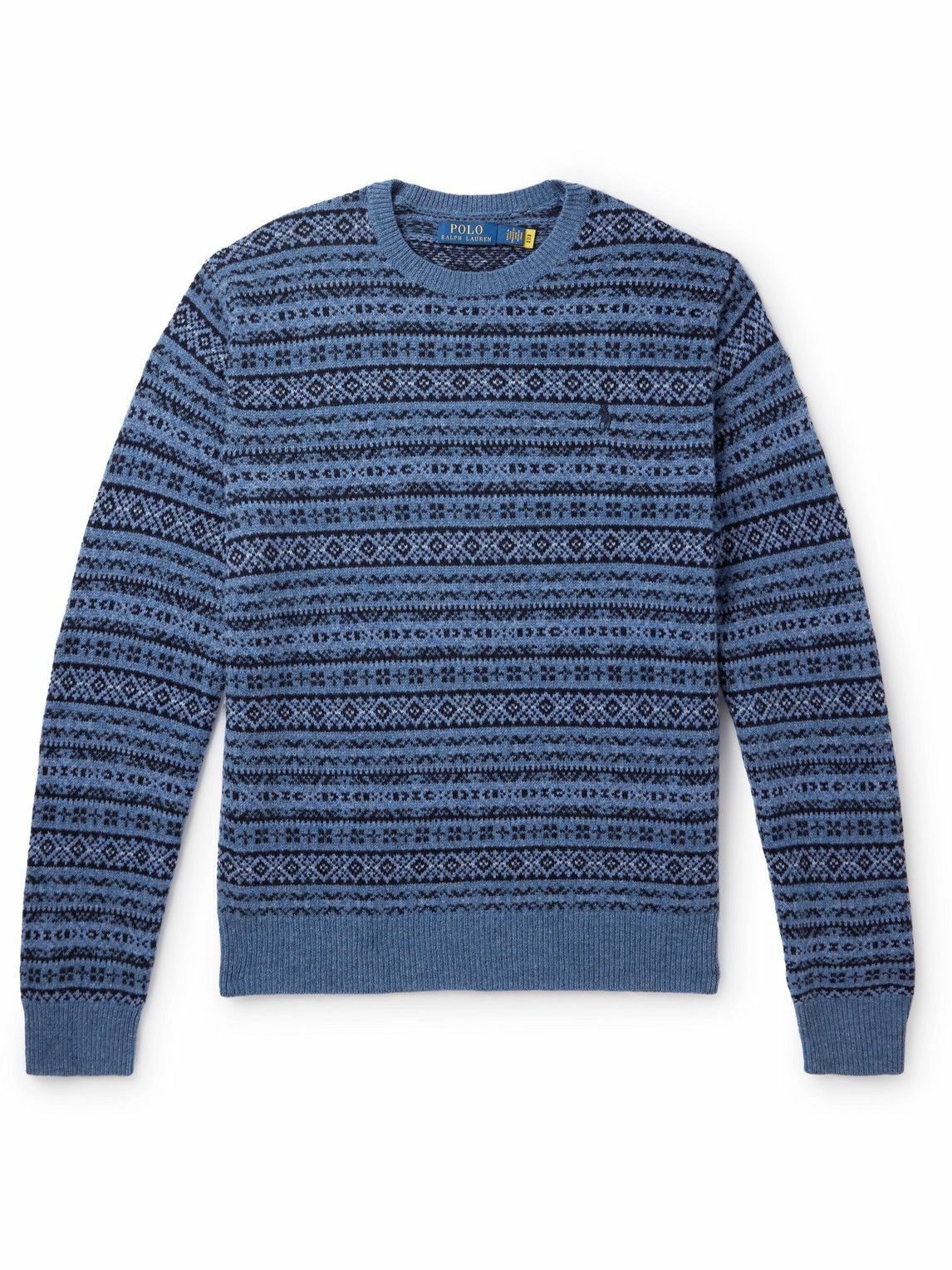 Polo Ralph Lauren - Fair Isle Wool Sweater - Blue Polo Ralph Lauren