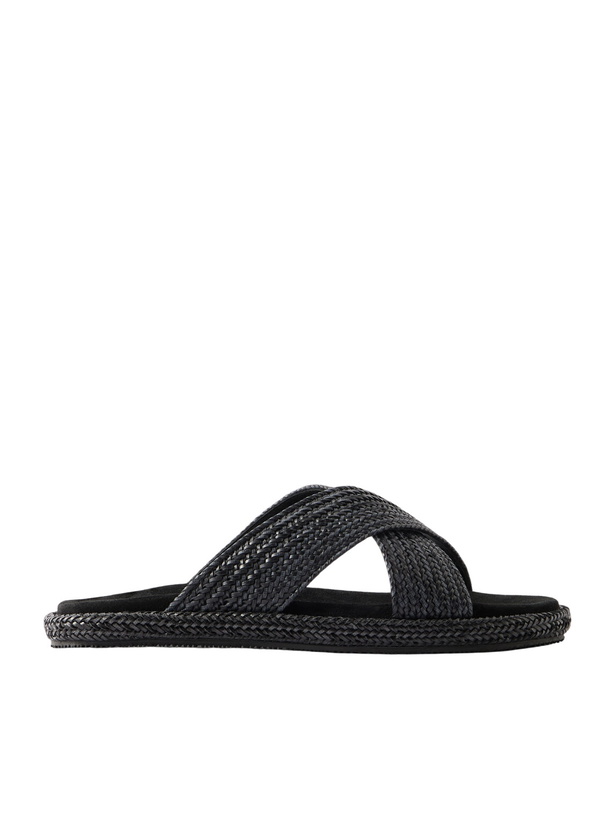 Photo: Mr P. - Woven Sandals - Black