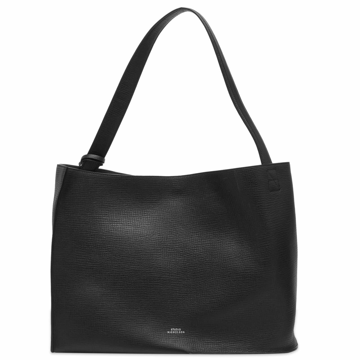 トートバッグ STUDIO NICHOLSON THE REFLECTION TOTE BAG Studio Nicholson Women's The Reflection Tote Bag in Black