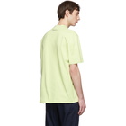 Lanvin Green High Collar T-Shirt