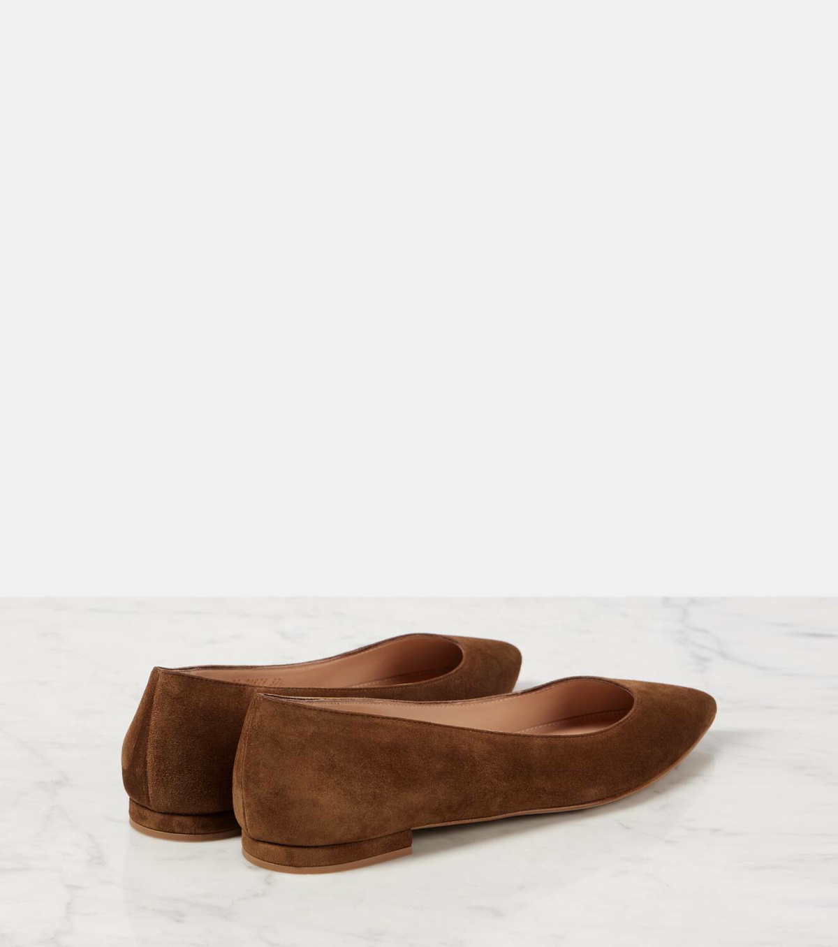 Gianvito Rossi Gianvito suede ballet flats