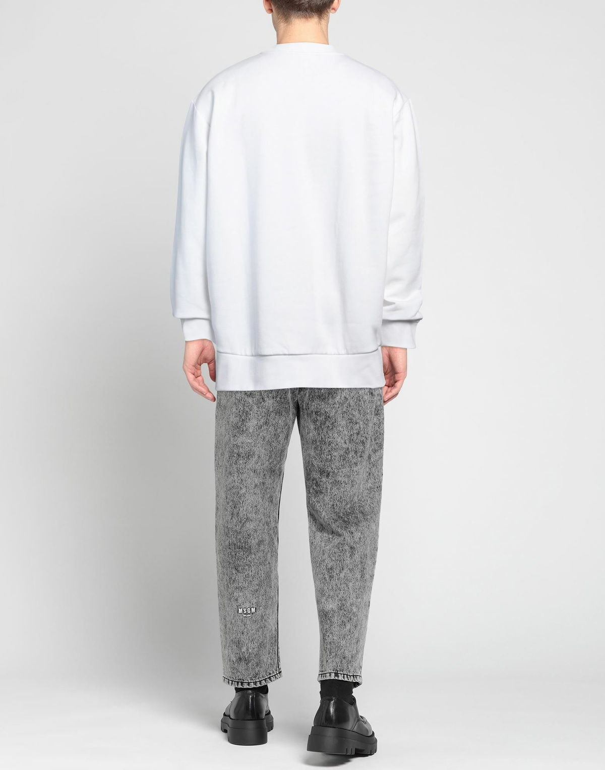 Lacoste Mens Sweatshirt in White
