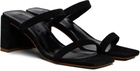 BY FAR Black Tanya Heeled Sandals