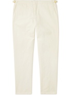 Orlebar Brown - Griffon Straight-Leg Cotton and Linen-Blend Trousers - Neutrals