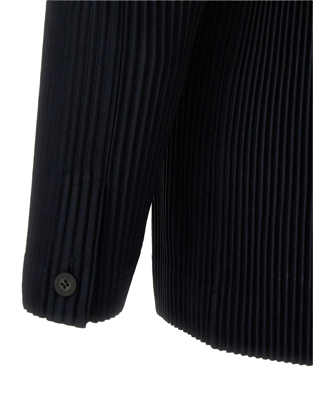 Issey Miyake Single-breasted Pleated Blazer