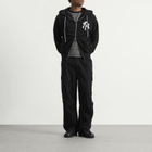 No Problemo Men's NYP Zip Hoodie in Black