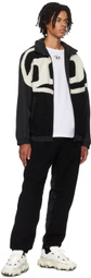 Diesel Black & White S-Ovady Track Jacket