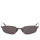 Balenciaga BB0412S Sunglasses in Black/Grey 