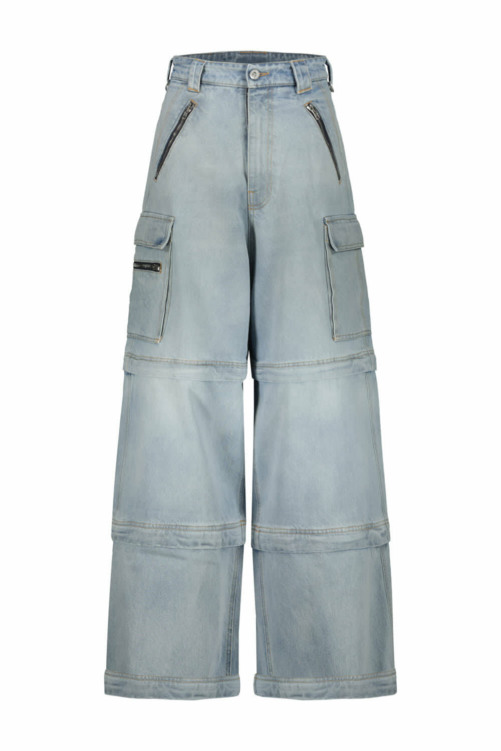 VETEMENTS Blue Transformer Jeans Vetements VETEMENTS Blue Transformer Jeans Vetements