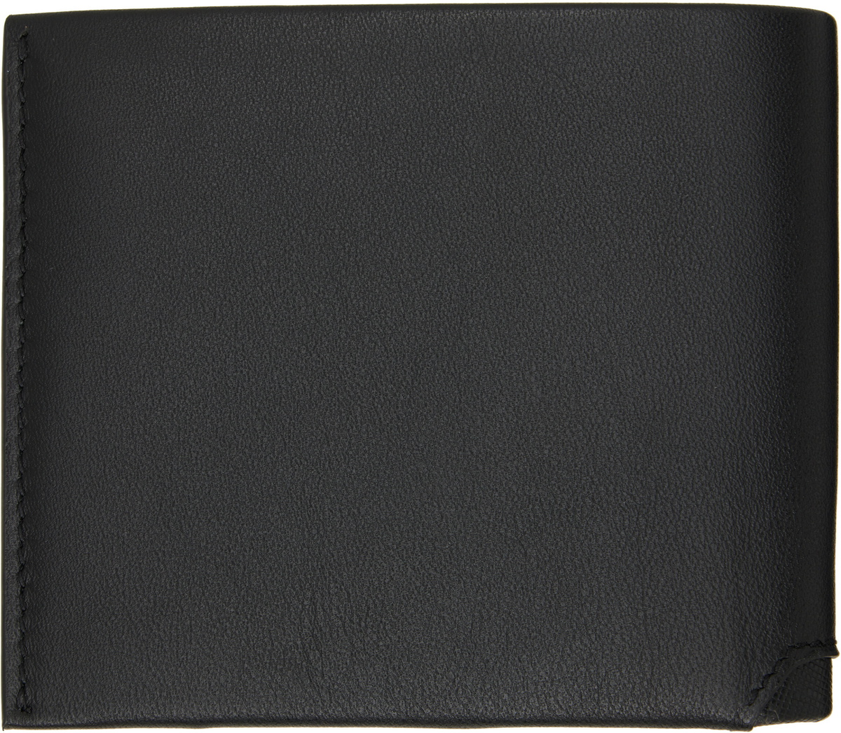 BOSS Black Goatskin Bifold Wallet