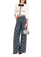 self-portrait Jeans With Rhinestones