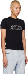 VETEMENTS Black 'Just Be Jealous' T-Shirt