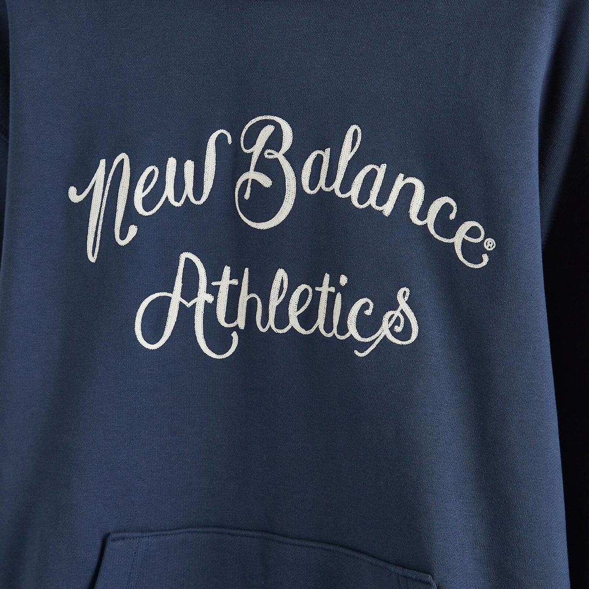 New Balance Athletics Relaxed League Hoodie in Nb Navy