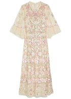 Needle & Thread Garden Delight Embellished Tulle Gown Cream