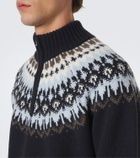 Arch4 Mr Saint Gervais Fair Isle cashmere sweater