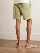 Thom Sweeney - Straight-Leg Cotton-Jersey Shorts - Green