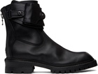 Julius Black Holster Boots