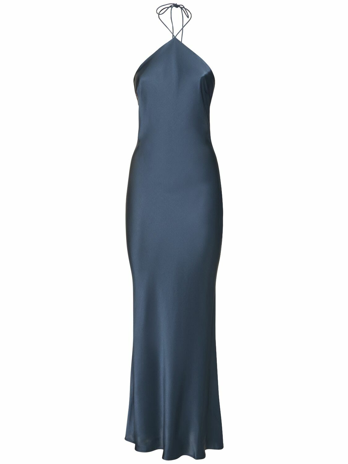 anine bing silk maxi dress ANINE BING Clementine silk-blend voile maxi dress