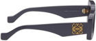 Loewe Purple Rectangular Sunglasses